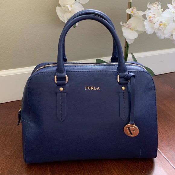 Furla navy bag Clearance